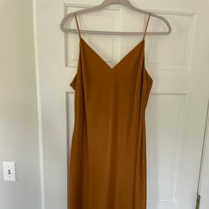 Good American Slip Velvet Dress